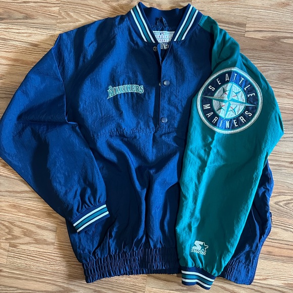 STARTER Jackets & Coats Vintage Seattle Mariners Starter Jacket